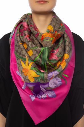 Patterned scarf, zdjęcie 2 Patterned scarf od Gucci
